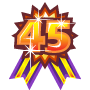 任務極限勳章：45