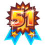 任務極限勳章：51