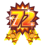 任務極限勳章：72